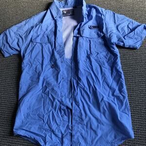 Spicy Tune Fishing Short Blue Medium Short Sleeve